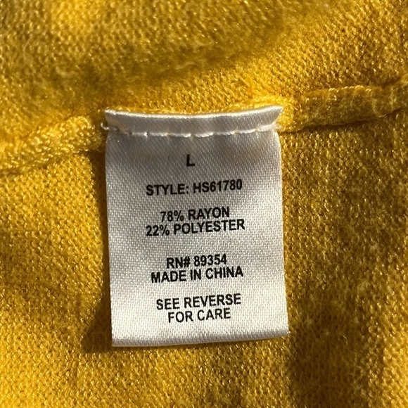 Kathy Ireland Open Front Short Rayon Blend Cardigan Sweater - Picture 4 of 5